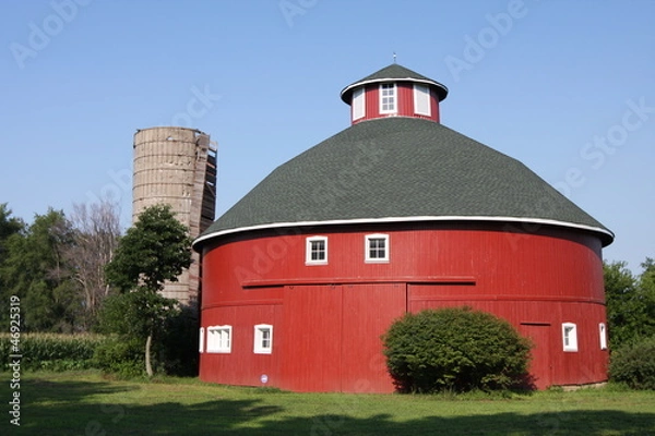 Fototapeta Round Barn