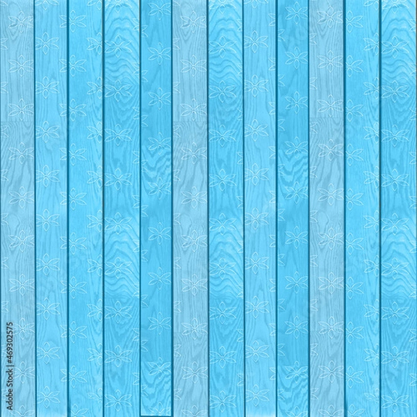 Obraz legno  colorato celeste