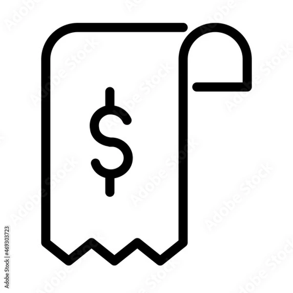 Fototapeta Invoice Icon
