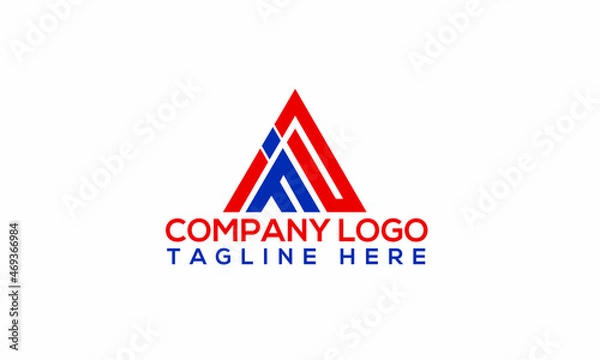 Fototapeta INITIAL LOGO DESIGN