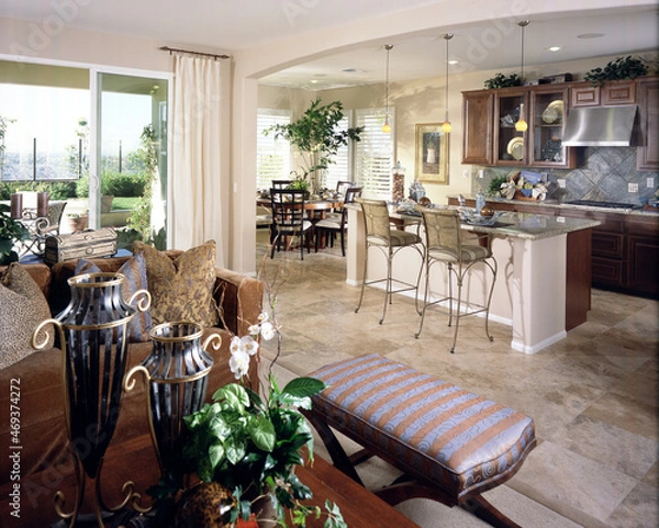 Fototapeta modern kitchen interior