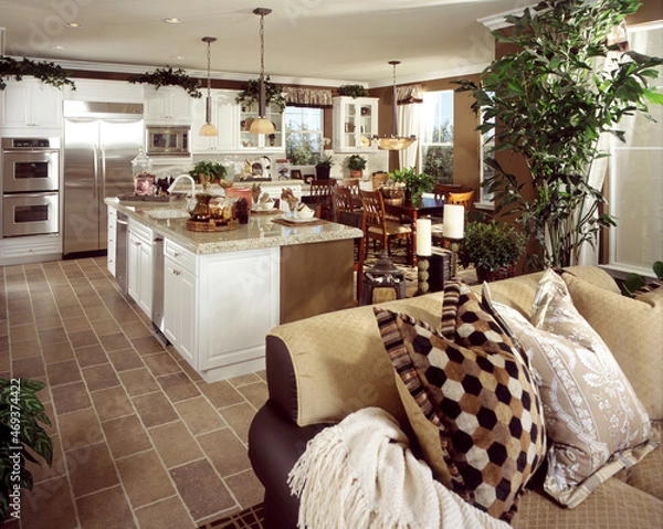 Fototapeta modern kitchen interior