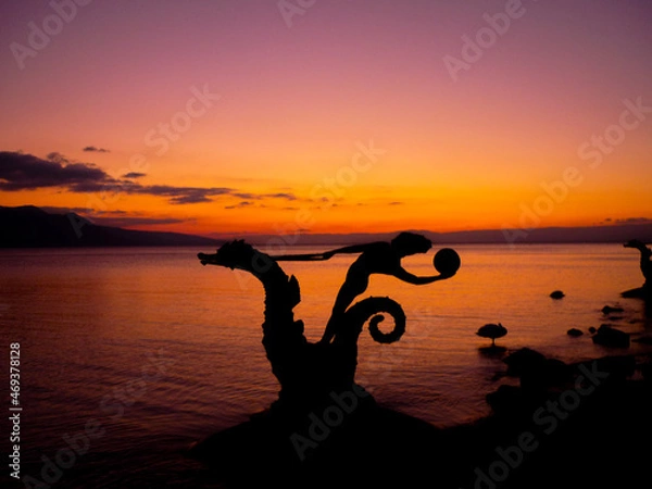 Obraz sunset on the beach