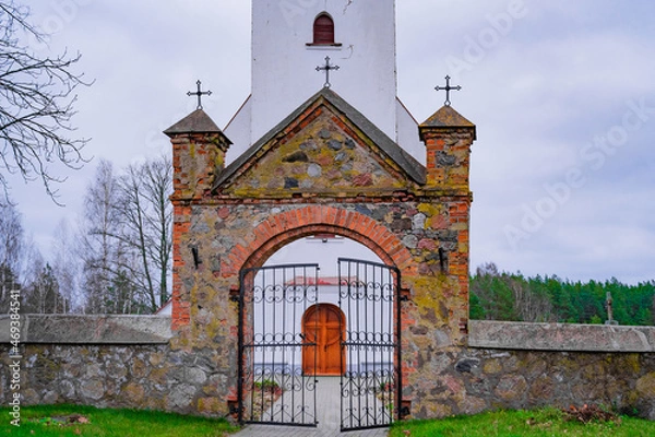 Obraz Gate church tower