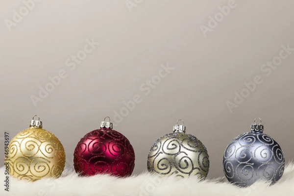 Obraz four baubles