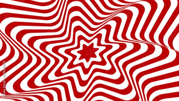 Obraz abstract background wavy line vector ilustration	
