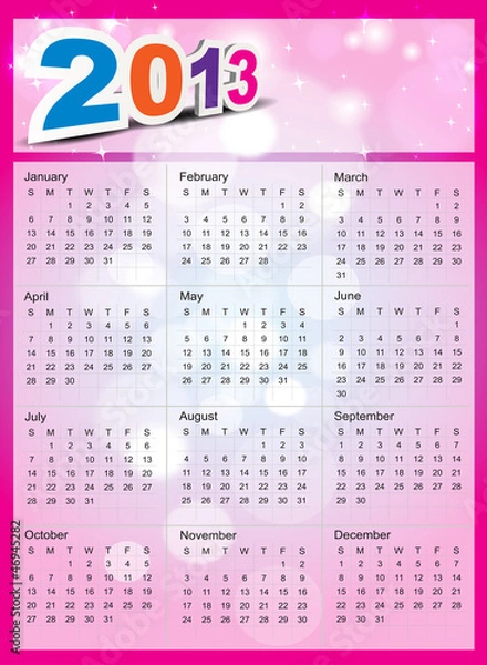 Obraz 2013, new year