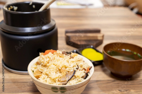Fototapeta 炊き込みご飯