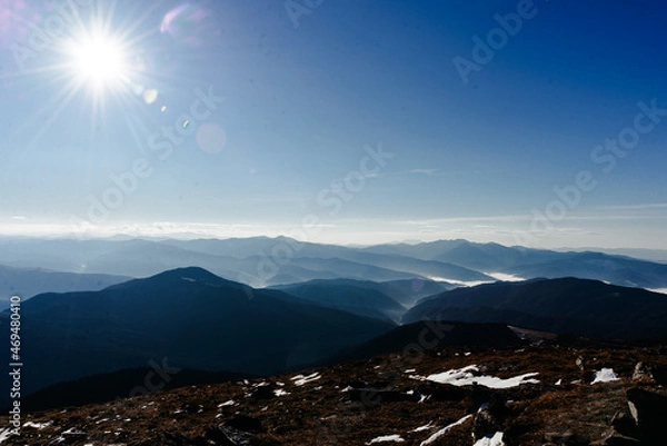 Obraz mountains in the snow