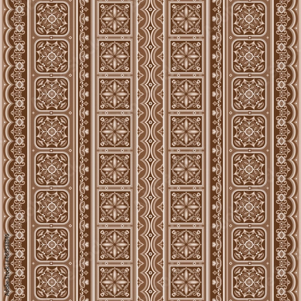 Obraz Vector abstract decorative ethnic ornamental illustration.