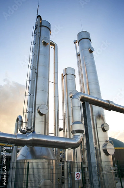 Fototapeta Biogasanlage