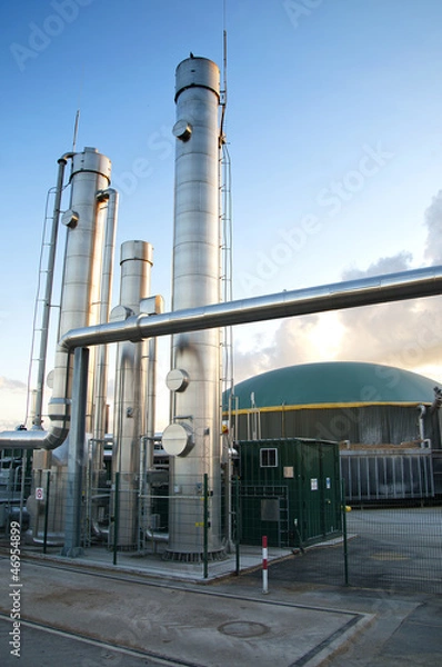 Fototapeta Biogasanlage