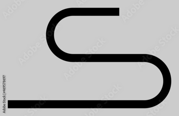 Fototapeta Cord vector illustration. An isolated flat icon illustration of cord with nobody.