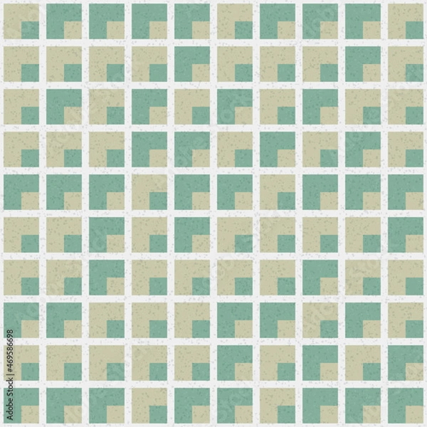 Fototapeta Abstract Geometric Pattern generative computational art illustration