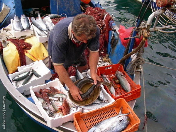 Obraz Fischverkauf