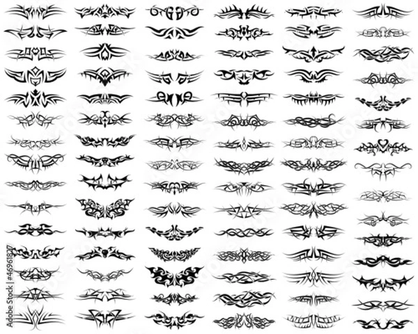 Obraz Tatuaż plemienny