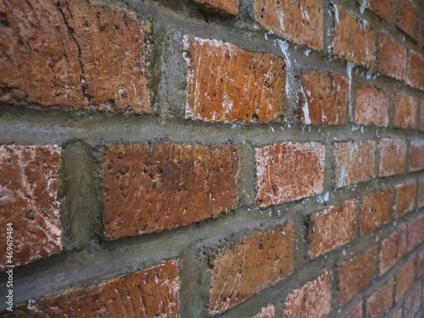 Obraz brown brick wall