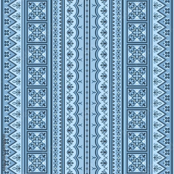 Obraz Vector abstract decorative ethnic ornamental illustration.
