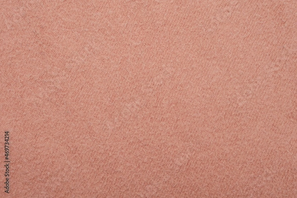 Fototapeta Texture of soft pink fleecy fabric.