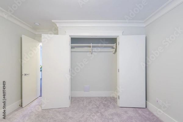 Fototapeta Empty room in a modern house