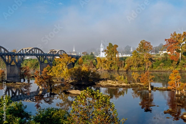 Obraz Jesień nad rzeką