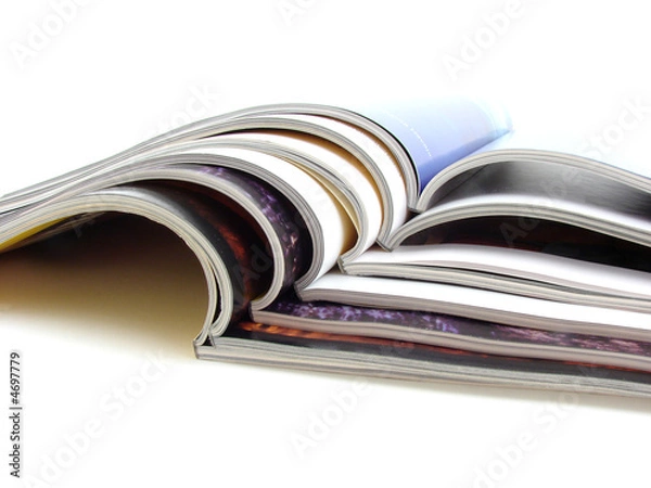 Fototapeta Magazines