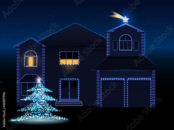 Obraz christmas house