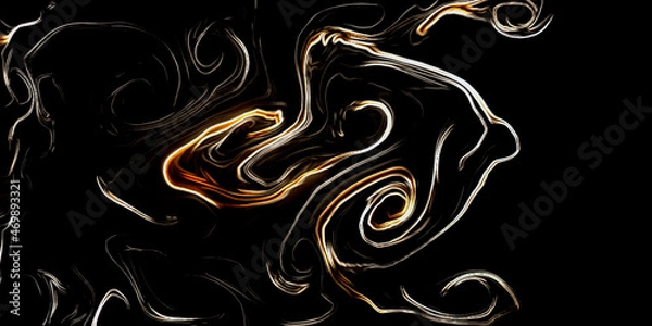 Obraz abstract bokeh background with space, abstract  magic smoke and sparks, neon