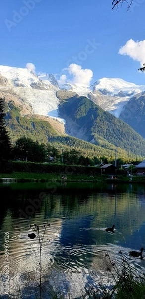 Obraz lake and mountains