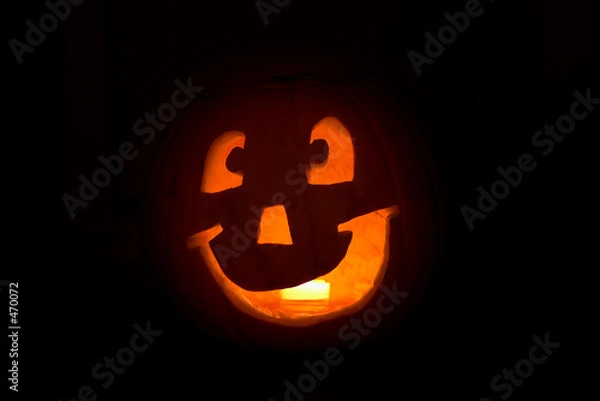 Obraz mroczny uśmiech