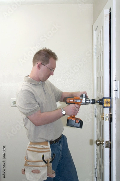 Obraz deadbolt installation