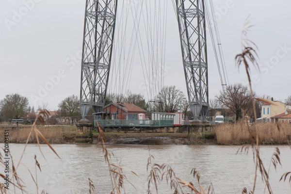 Obraz Pont transbordeur Echillais