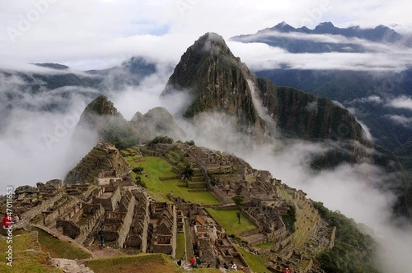 Obraz Machu Picchu im Morgennebel