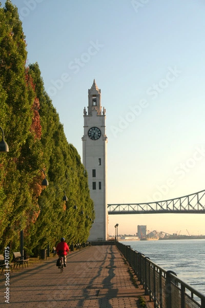 Fototapeta Old-Port Clock Tower