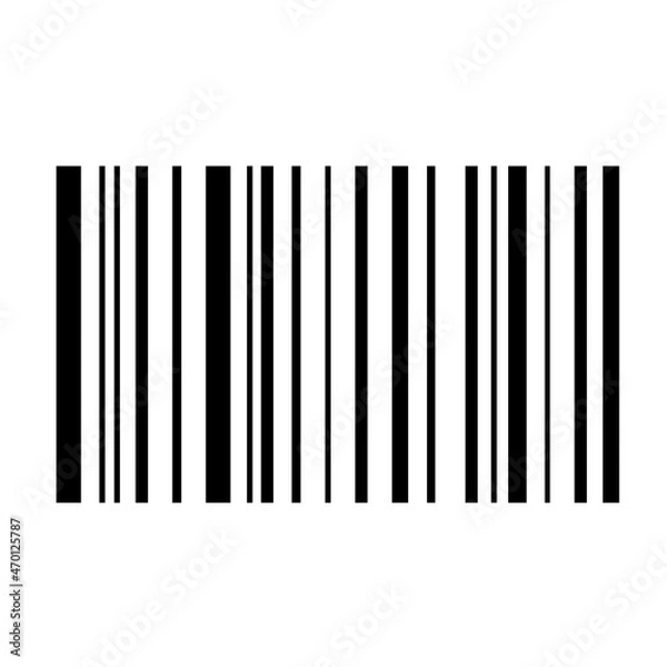 Fototapeta バーコードのイラスト
