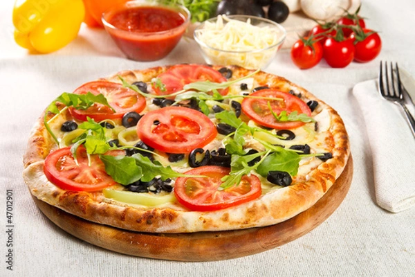 Obraz Vegetarian pizza