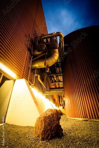 Obraz geothermal energy pipeline