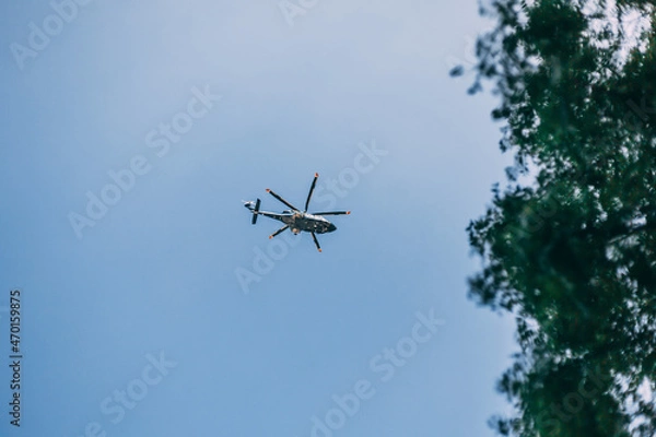 Fototapeta Helicopter