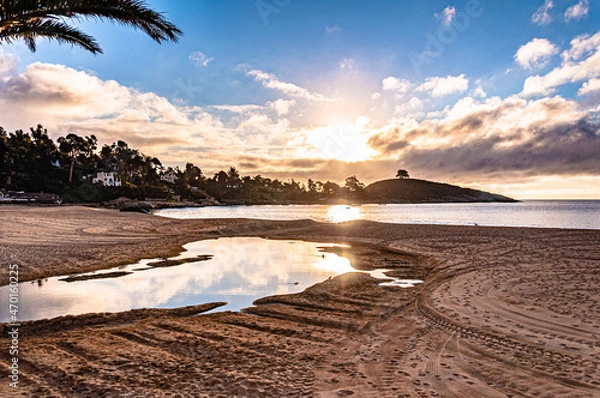 Obraz sunset on the beach