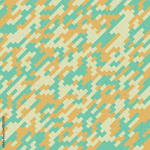 Fototapeta Abstract Geometric Pattern generative computational art illustration