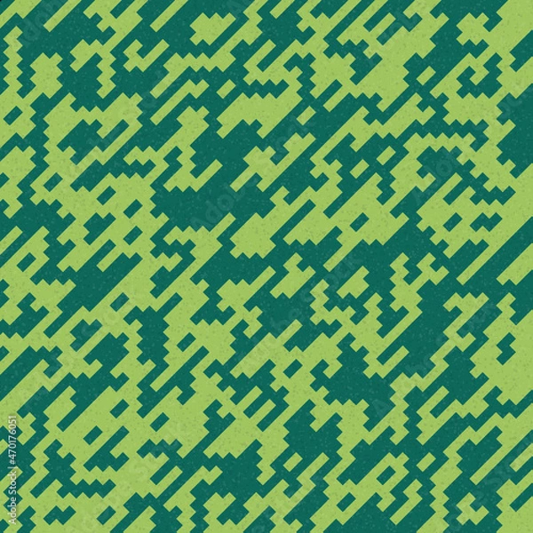 Fototapeta Abstract Geometric Pattern generative computational art illustration