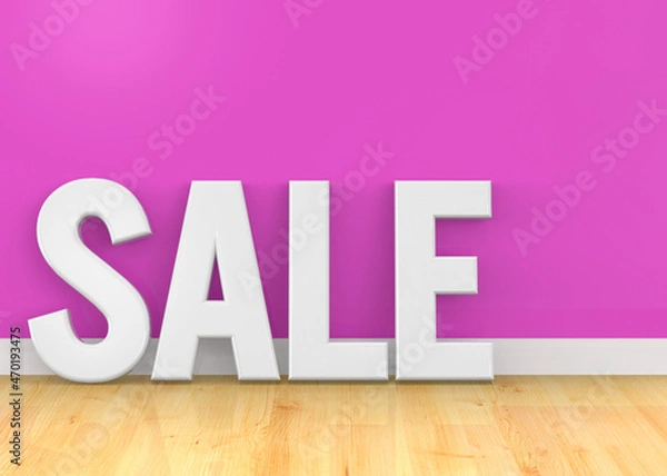 Obraz Sale Concept - 3D