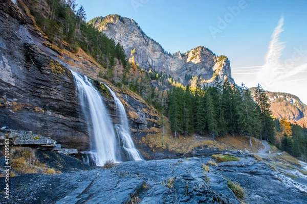 Obraz Cascade du Rouget, France