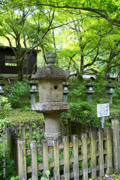 Fototapeta 談山神社・石燈籠