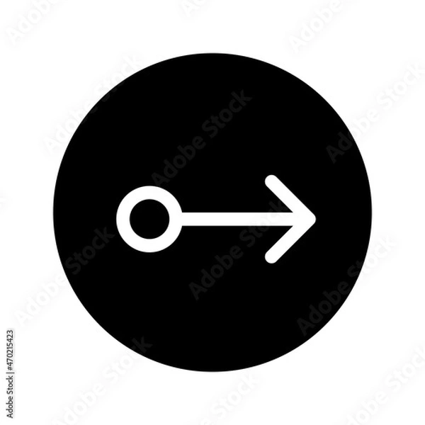 Obraz arrow sign icon