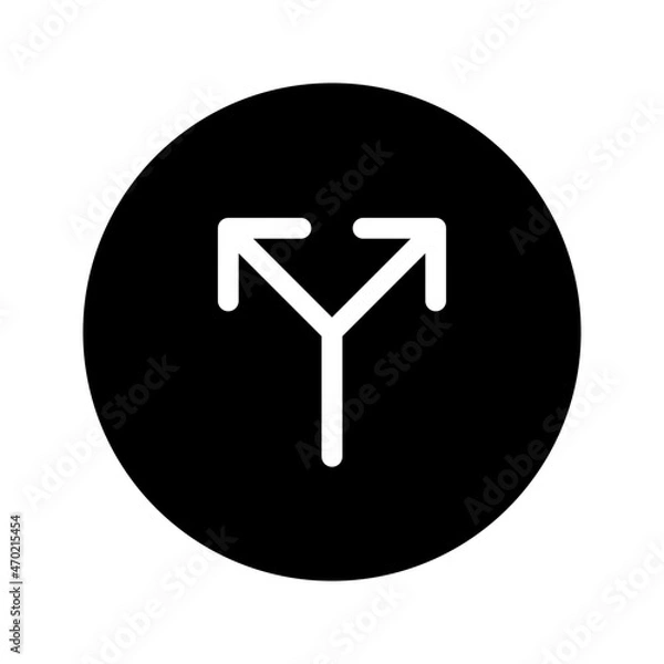 Obraz arrow sign icon