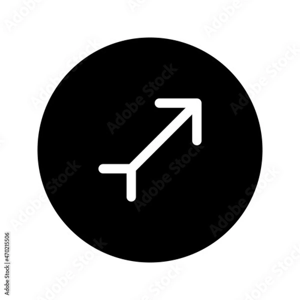 Obraz arrow sign icon
