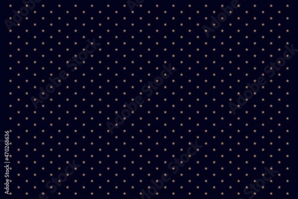 Obraz Seamless Star pattern vector fabric background design. Star dots conceptual apparel sector clothes fabric design.  
