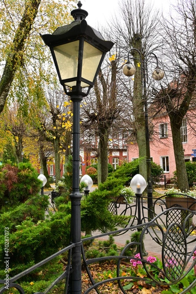 Obraz old street lantern