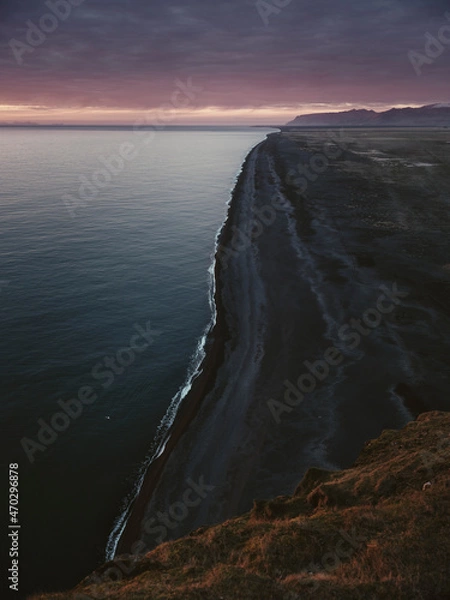 Obraz Black Sand Beach